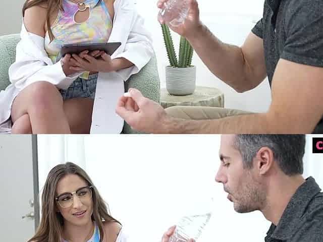 Venice Rose Empties Balls With Her Twat For Science