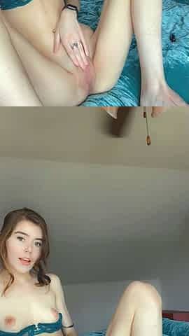 Hot amateur teen butt plug solo play