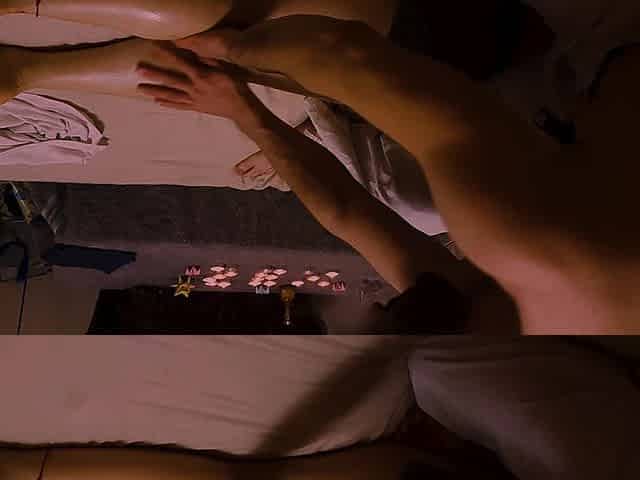 I Couldn't Resist and Fucked Hot Eighteen Client- Nuru Thai Erotic Massage