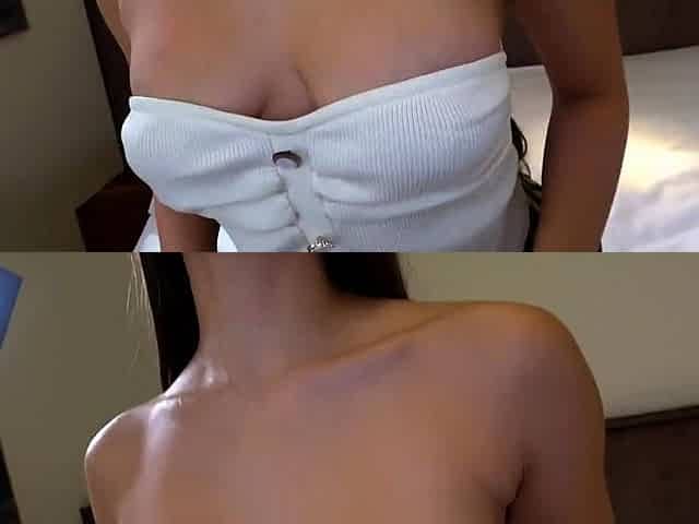 A girl with an incredibly smile - TripForFuck