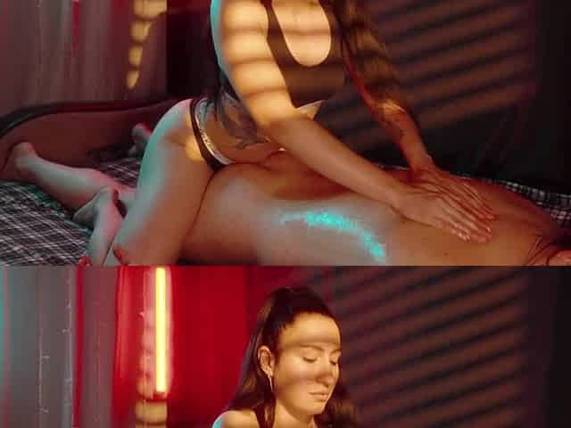 Pleased Ending Massage in Underground Salon - Lengthy-haired masseuse jerked me off!