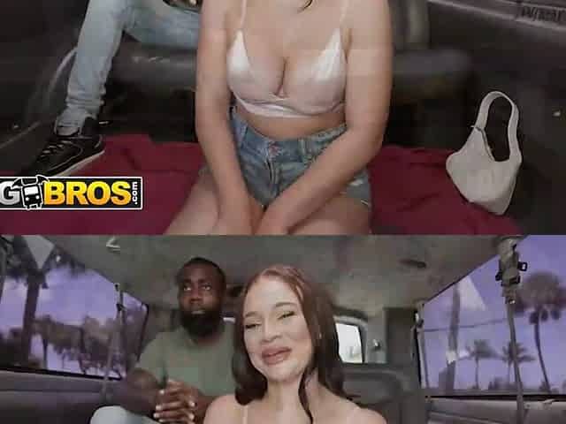 BANGBROS - Lexi Victoria Shows Off Her Pierced Nipps And Obese Titties In advance of Getting Railed On The Bus