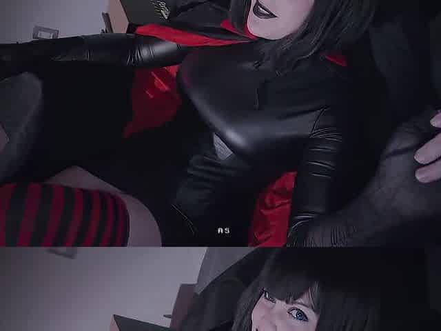 Mavis Dracula (Vol. 5) (Halloween) - Rock playgirl in taut leather costume intensive bang - Fascinating Darling