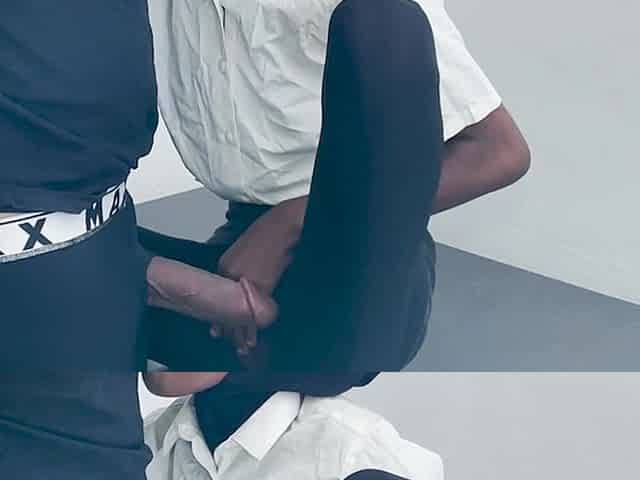 This Tiny Ebony Like Taking This Big Dick