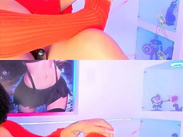 Big boob brunette masturbates on webcam