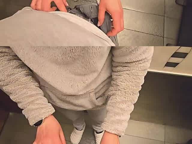A stranger ejaculated in my underclothes anew in the restaurant bath.