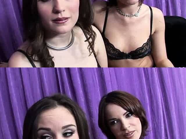 Seasoned cock whore in trio