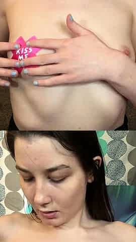 Brunette amateur homemade webcam ass