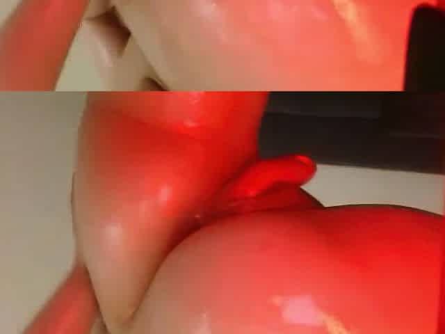 Large rimming in oil close up
