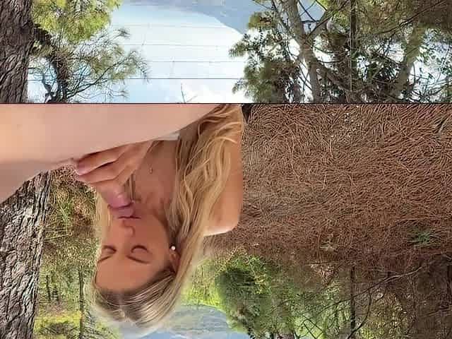 Anal Creampie and Sex with a view in the Mountains
