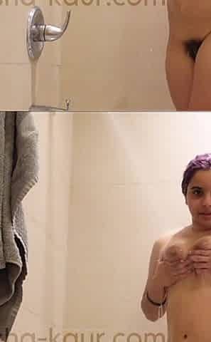 Tee in the Shower