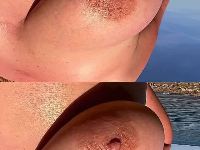 Tits on the beach