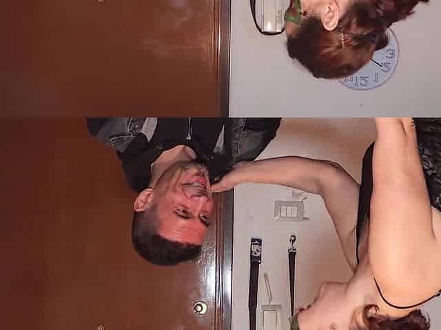 Mature mom gets fucked by two cocks that fill her mouth and pussy