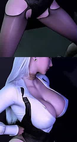 3D Big Boobs Stripper Naked Her Perfect Boobs Got Fucked so Hard