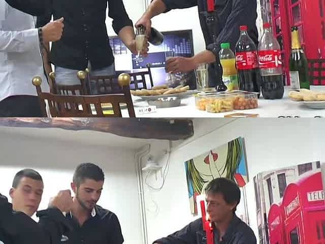 Dinner and amateur group swinger sex with mature ladies