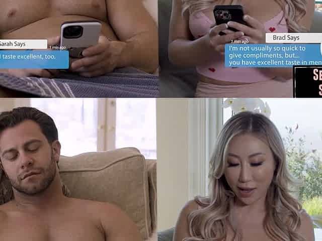 Nympho asian bitch cockriding married guy