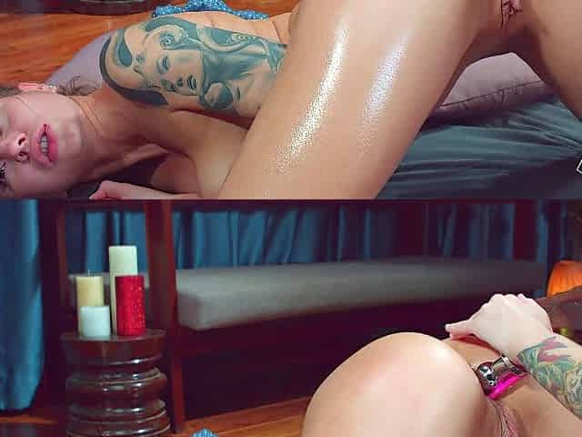 I play with my girlfriend's fascinating butt. Anal intercourse Licking butt