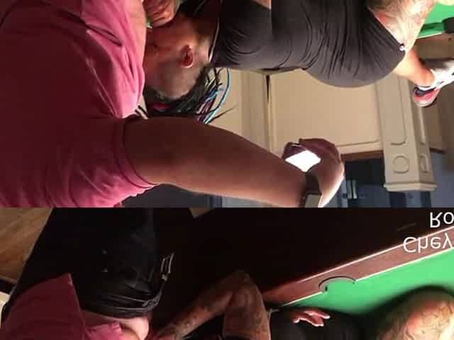 Pool Table Fuck and Facial