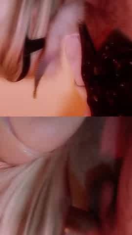 Hottest Kittens Scene 3 Busty Blonde with a Cat Mask Enjoys a Facial
