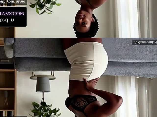 Large Butt Black Queen Invites U Home - Now Jerk off Exactly How I Command - AI Generated Black JOI POV ASMR