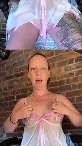 ASMR Dirty Talk Horny Redhead MILF fucks hot guy in a bed