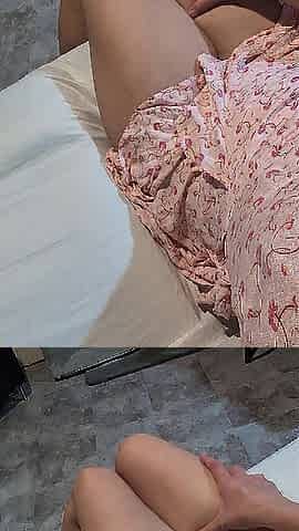 POV sex-toy bang solo