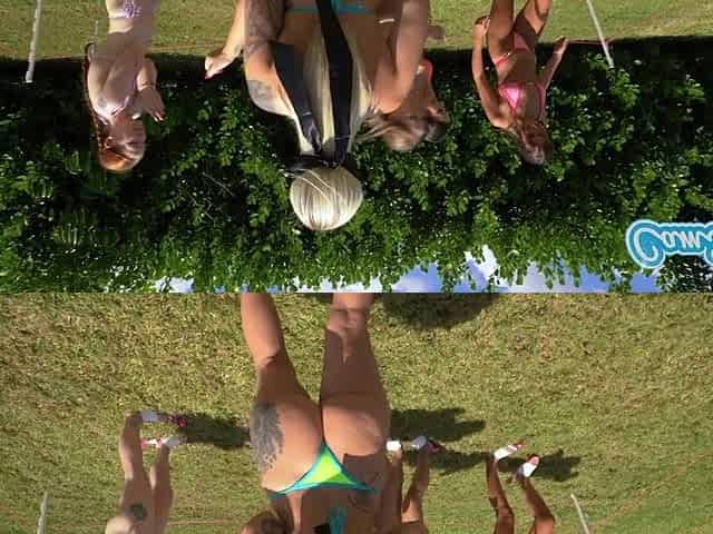 Camsoda - Blindfolded Chicken Game Large Booty Thrashing