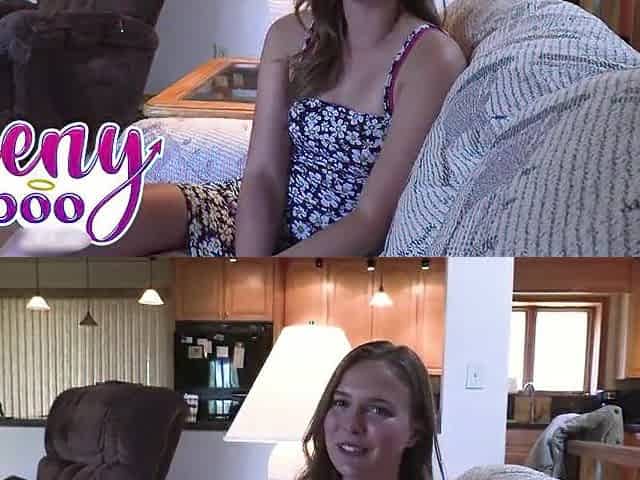 Daybed Surfing Stella Sedona Has Cunt Filled With Cum