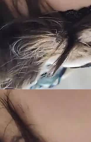 Little Camie Uses My Massive Load of Cum as Lube to Play with Her Dildo