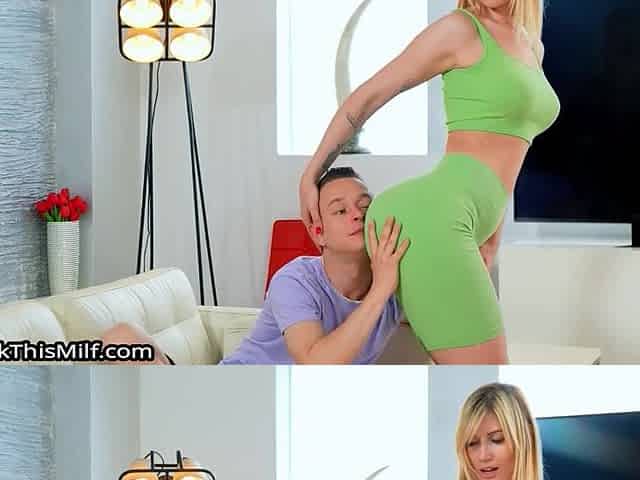 Sharon White - Helping Stepmom Stretch Out Her Pussy