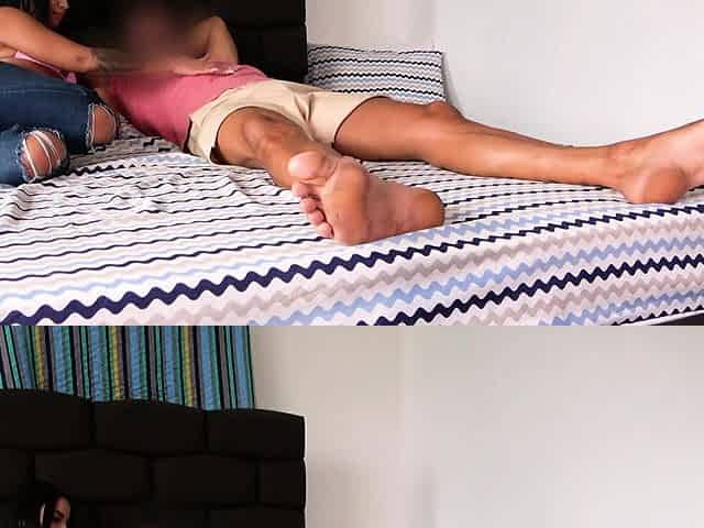 Big ass latina MILF GF wild homemade sex