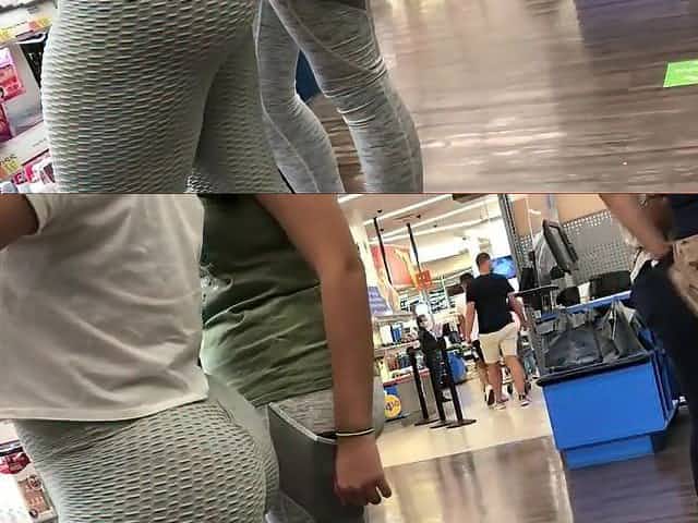 mother I'd like to fuck Candid Monster Booty Spandex Supermarket