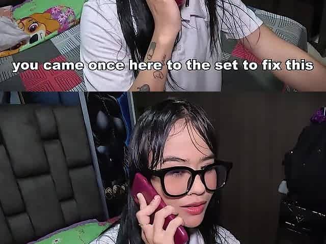 The technician finds a USB drive inside my vagina and I thank him by screwing him/DR.POV-ELEANOR STYLE