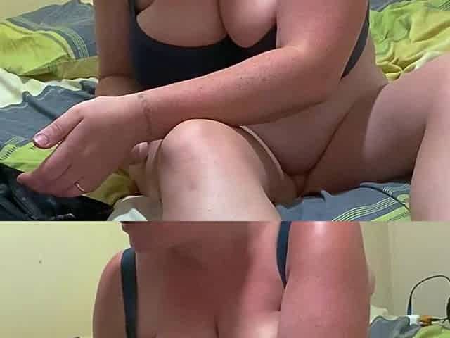Sopping Wet Pussy Withe Oiled up Buttplug While Home Alone
