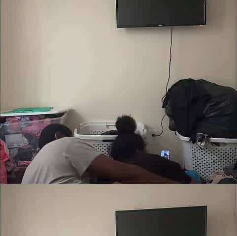 I tried to sneak record her and she caught me
