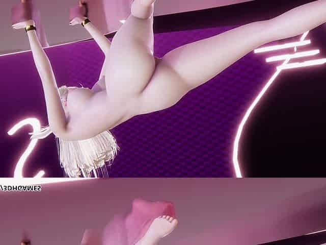 [mmd] Ahri Hot Naked Dance League of Legends Hentai Uncensored