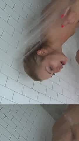 Hard passionate sex in the shower - Cherry Kiss