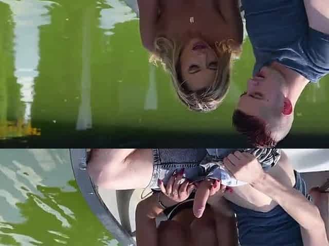 Sensual orgy with two perfect sluts by the lake