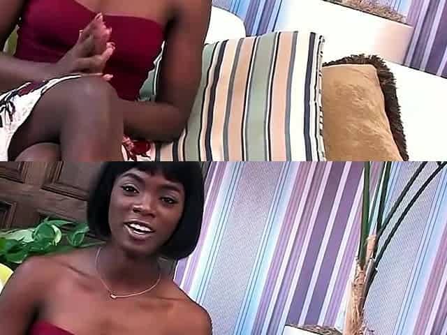 Ana Foxxx toying her ebony vag with a dildo