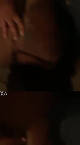 Black Amateur SLUTTED OUT From Behind