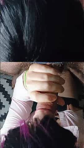 Sucking husbands allies penis