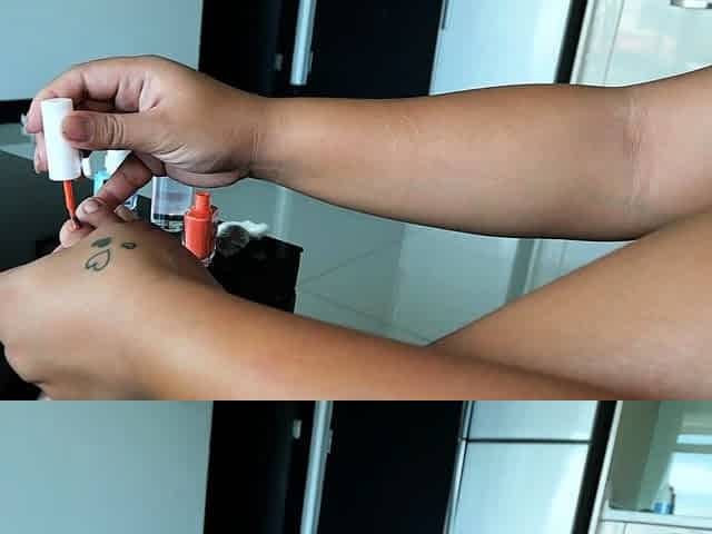 BBW Thai GF nail polish and horny sex when chilling at home
