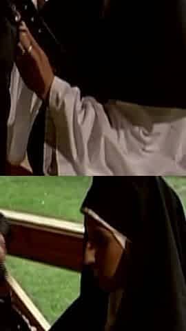 Horny Nun's Prolapsing Pussy Stretched Wide and Fingered Deep
