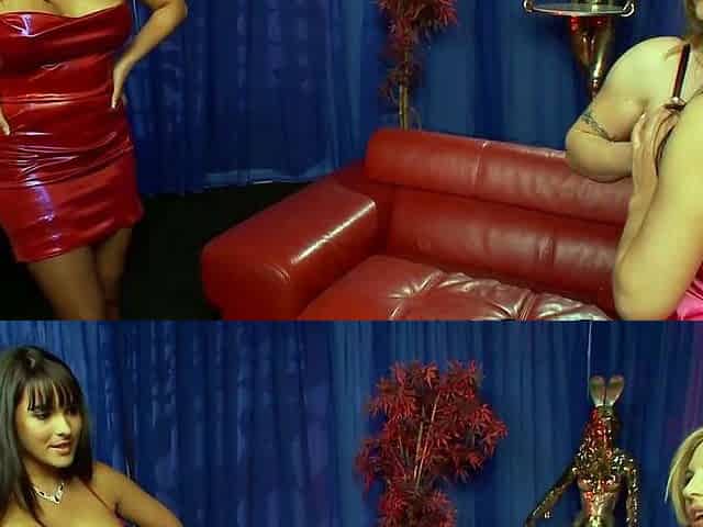 One Hot Bitch Gets Pounded as Her Milf allys Make Out in
