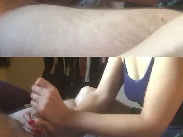 Her point of view , pov, tugjob