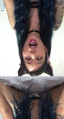 Amateur asian teen licks ass and sucks cock