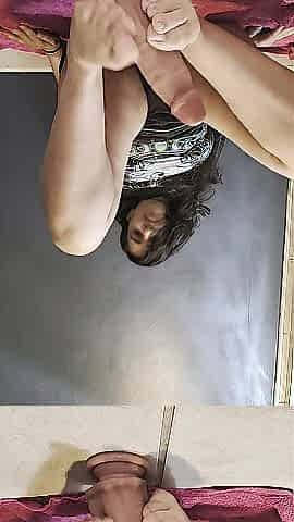 Footjob with vibrator