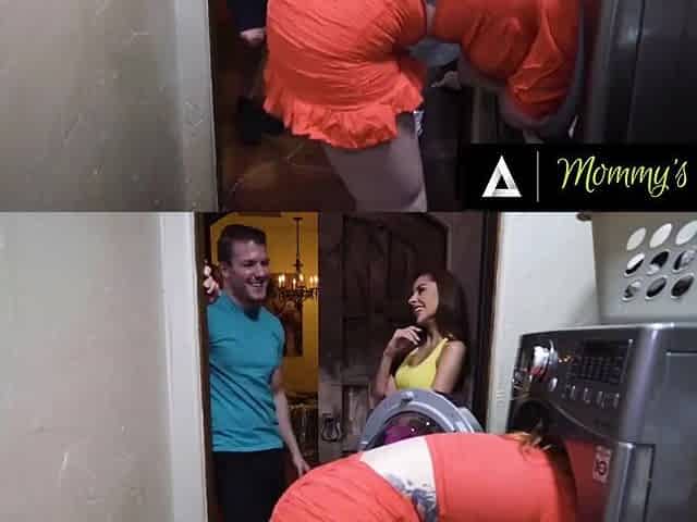 Stepbro & Stepsis Caught Their Stepmom Stuck In The Washing Machine! With Vanna Bardot And Lauren Phillips