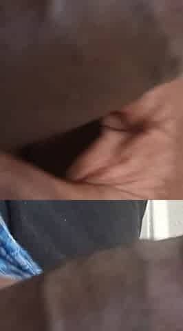 Cum on this black long cock