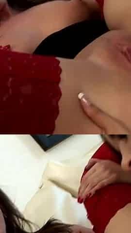Hot lesbian games with black strapon